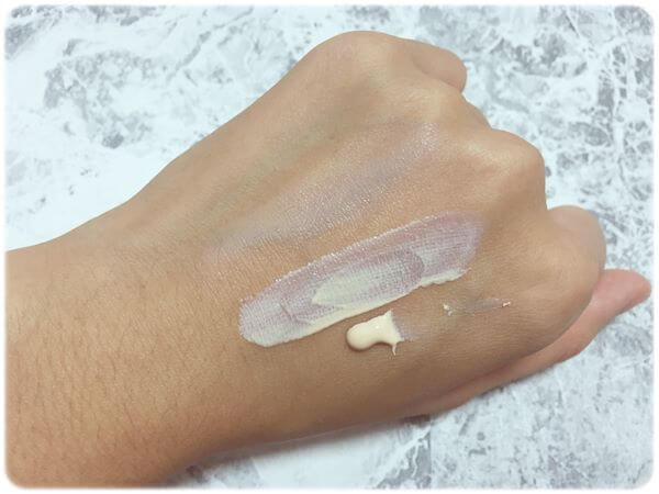 ポアカバーベース使用後