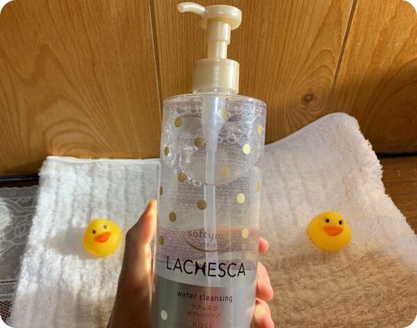 ラチェスカ 水クレンジングのサイズ