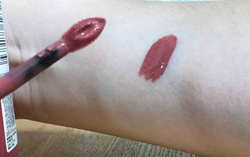 発色がかなり良く、マットな仕上がりに